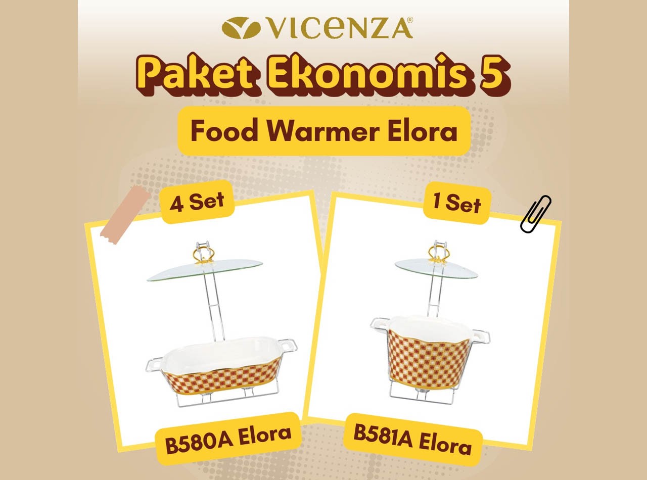 PAKET EKONOMIS FOODWARMER 5 ELORA